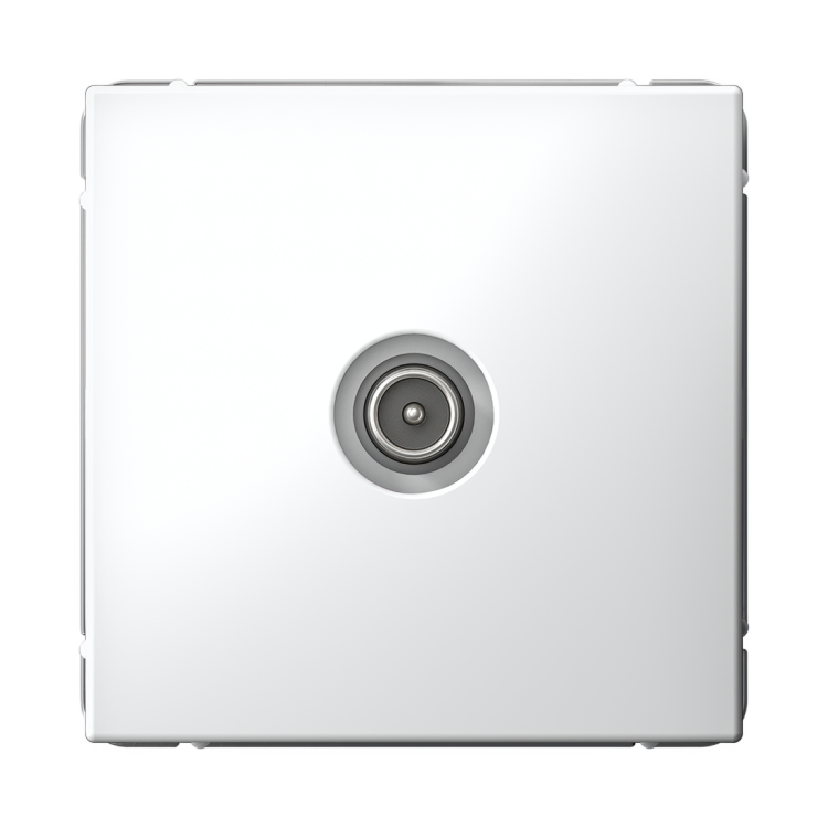 Картинка Systeme Electric ArtGallery Белый TV Розетка проходная 4DB, механизм (GAL000192) в интернет-магазине Форум Электро в Москве