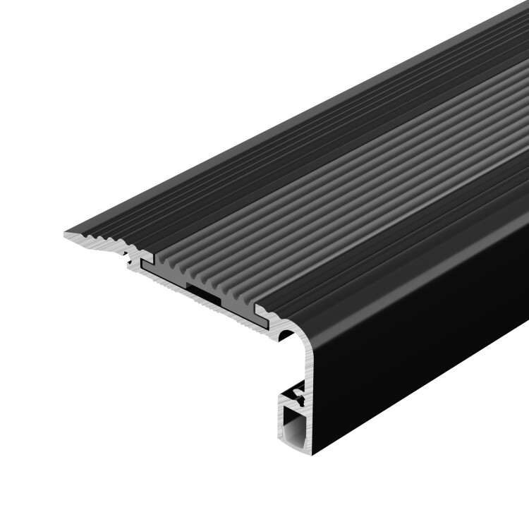 Arlight Профиль STAIR-W60-2000 ANOD BLACK (Алюминий) (060867) превью в интернет-магазине электрики Форум Электро в Москве