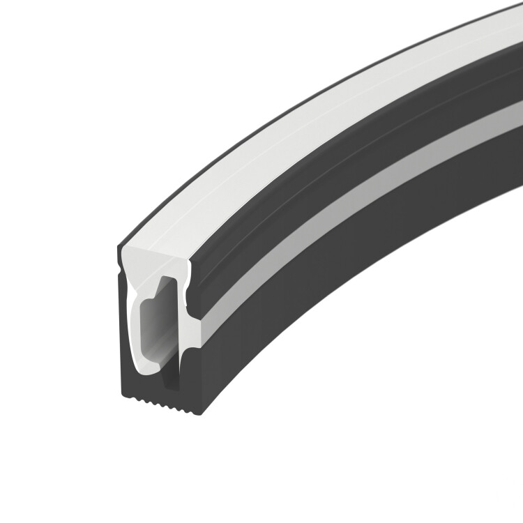 Arlight Силиконовый профиль WPH-FLEX-0612-SIDE-S8-10m BLACK (Силикон) (045785) превью в интернет-магазине электрики Форум Электро в Москве