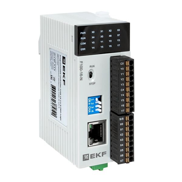 EKF PROxima Программируемый контроллер F100 16 в/в N (F100-16-N) превью в интернет-магазине электрики Форум Электро в Москве