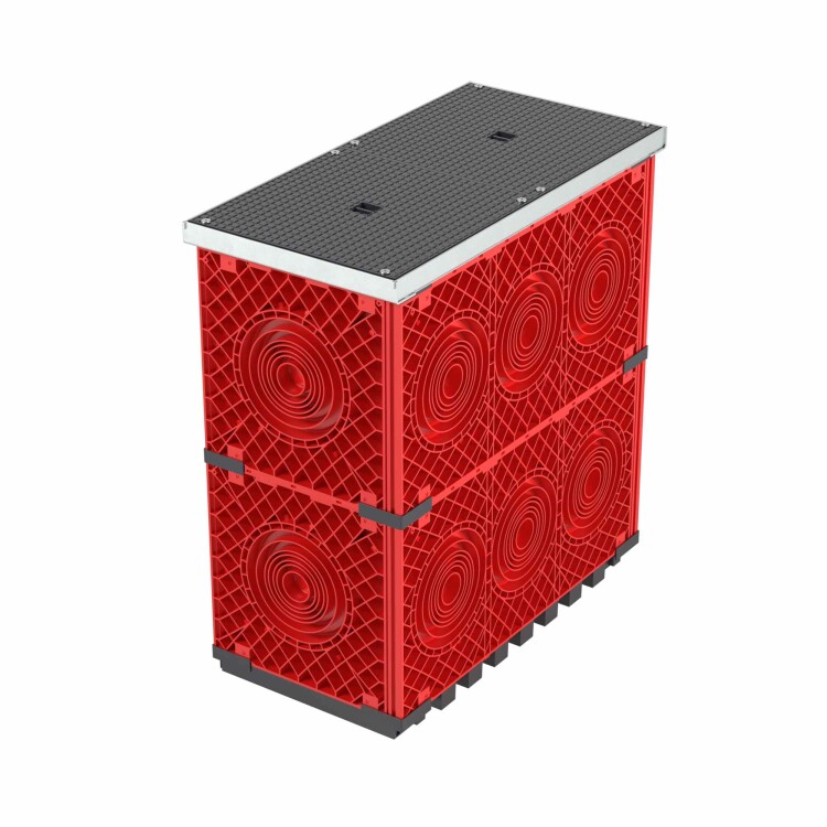 DKC Колодец пластиковый для кабельной канализации с крышками, 750х375х750 (270375) превью в интернет-магазине электрики Форум Электро в Москве