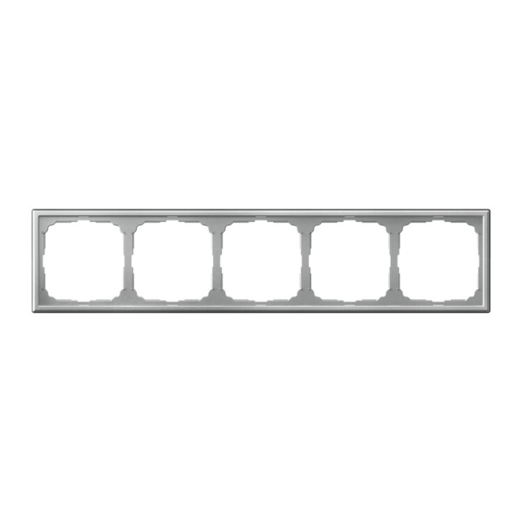 Картинка Systeme Electric ArtGallery Алюминий Рамка 5-ая, универсальная (GAL000305) в интернет-магазине Форум Электро в Москве