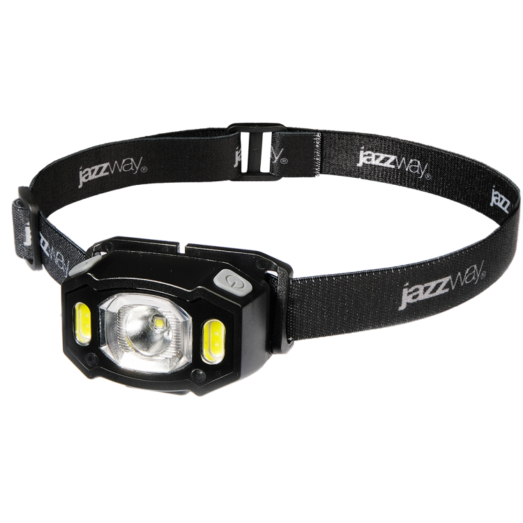 Фонарь Налобный JAZZway AccuH3-L5W-bk (черн.) (.5036703) превью в интернет-магазине электрики Форум Электро в Москве