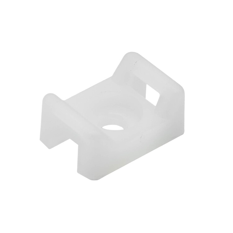 Основание 18х13, белое под винт М3 для хомутов шириной до 3,6мм (25498SR) превью в интернет-магазине электрики Форум Электро в Москве