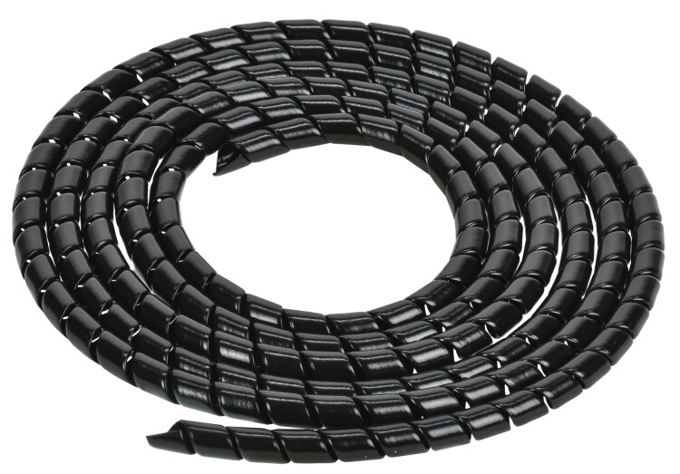 Спираль монтажная СП-09 черная (2м/упак) IEK (USWB1-09-02-K02) превью в интернет-магазине электрики Форум Электро в Москве