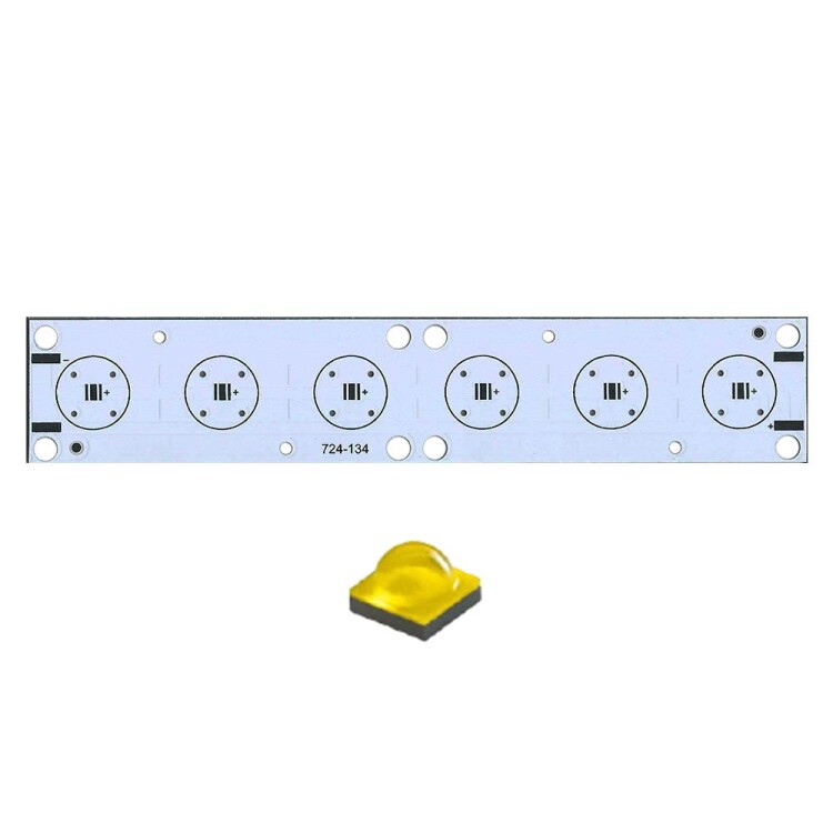 Arlight Плата 160x30-6XP CREE (6x LED, 724-134) (019217) превью в интернет-магазине электрики Форум Электро в Москве Arlight Плата 160x30-6XP CREE (6x LED, 724-134) (019217) превью в интернет-магазине электрики Форум Электро в Москве