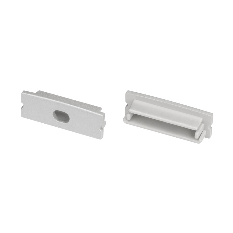 Arlight Заглушка LINE-3010 SILVER с отверстием (Пластик) (061547) превью в интернет-магазине электрики Форум Электро в Москве