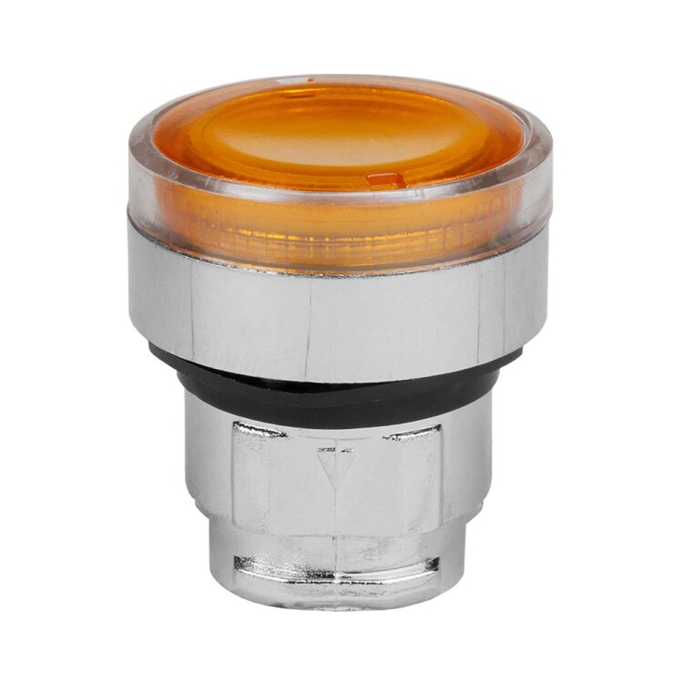 Головка кнопки OptiSignal D22 A4-PL-5 с подсветкой желтая металл ZB4BW353 (332259) превью в интернет-магазине электрики Форум Электро в Москве