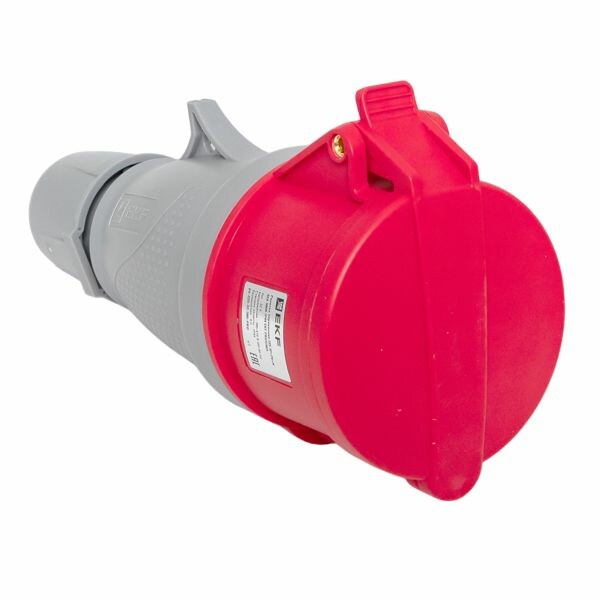 EKF PROxima Розетка переносная 225 3P+PE+N 32А 380В IP44 (ps-225-32-380-PRO) превью в интернет-магазине электрики Форум Электро в Москве EKF PROxima Розетка переносная 225 3P+PE+N 32А 380В IP44 (ps-225-32-380-PRO) превью в интернет-магазине электрики Форум Электро в Москве