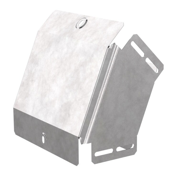 Промрукав Угол вертикальный внешний 45 градусов с крышкой Стандарт 200х100 (PR16.0454) превью в интернет-магазине электрики Форум Электро в Москве