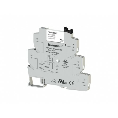 Klemsan KPR-SCE-24VAC/DC-1C; Интерфейсное реле; 6A (270810) превью в интернет-магазине электрики Форум Электро в Москве Klemsan KPR-SCE-24VAC/DC-1C; Интерфейсное реле; 6A (270810) превью в интернет-магазине электрики Форум Электро в Москве