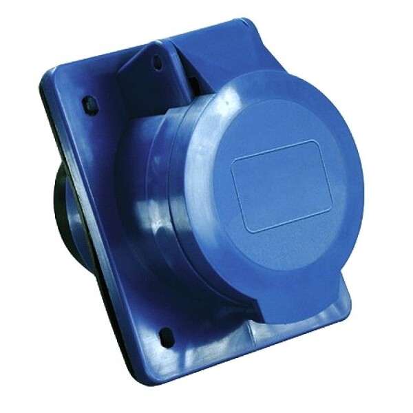EKF Розетка стационарная внутренняя 413 2Р+РЕ 16А 220В IP44 (ps-413-16-220) превью в интернет-магазине электрики Форум Электро в Москве