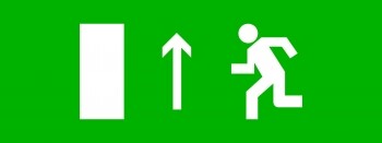 EKF PROxima Пиктограмма "Направление прямо" 320х120мм (для EXIT, SAFEWAY-40) (pkal-01-05) превью в интернет-магазине электрики Форум Электро в Москве
