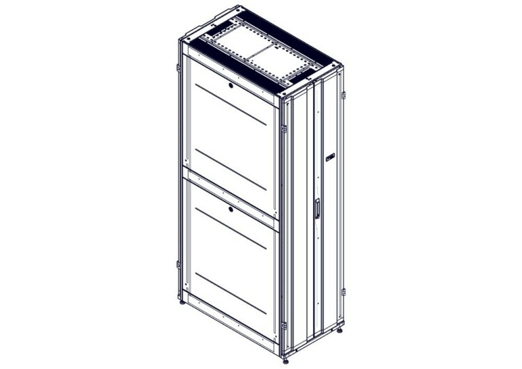 Systeme Electric Шкаф Systeme Electric, серия Uniprom, 48U-600/1070, боковые панели 4шт, черный (UR3107) превью в интернет-магазине электрики Форум Электро в Москве