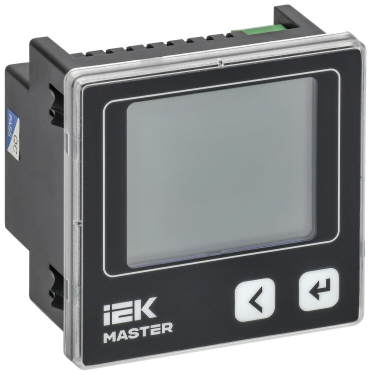Амперметр цифр. щит. 3-ф. RS-485 72х72 LCD MASTER IEK (MI-DA11-6-3-1-LCD) превью в интернет-магазине электрики Форум Электро в Москве
