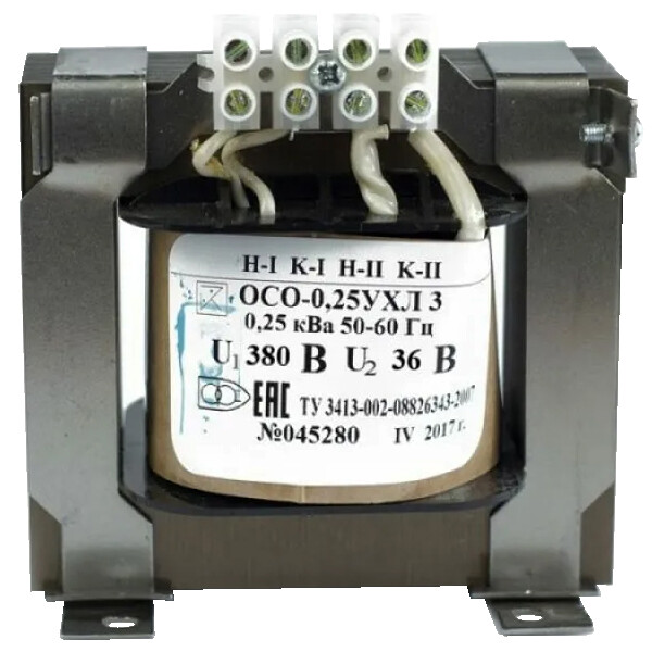 ОСР1-1,6 У3 380/5-22-220/12, трансформатор (ET013785) превью в интернет-магазине электрики Форум Электро в Москве