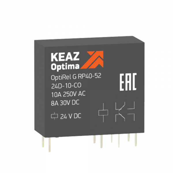 Реле промежуточное OptiRel G RP40-52-24D-10-CO-W (281020) превью в интернет-магазине электрики Форум Электро в Москве