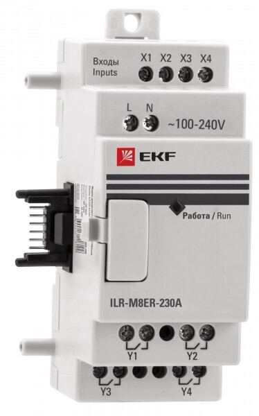 EKF PROxima Модуль дискретного в/в 4/4 230В PRO-Relay (ILR-M8ER-230A) превью в интернет-магазине электрики Форум Электро в Москве