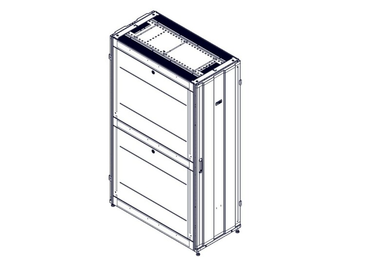 Шкаф Systeme Electric, серия Uniprom, 42U-600/1200, боковые панели 4шт, черный (UR3300) превью в интернет-магазине электрики Форум Электро в Москве
