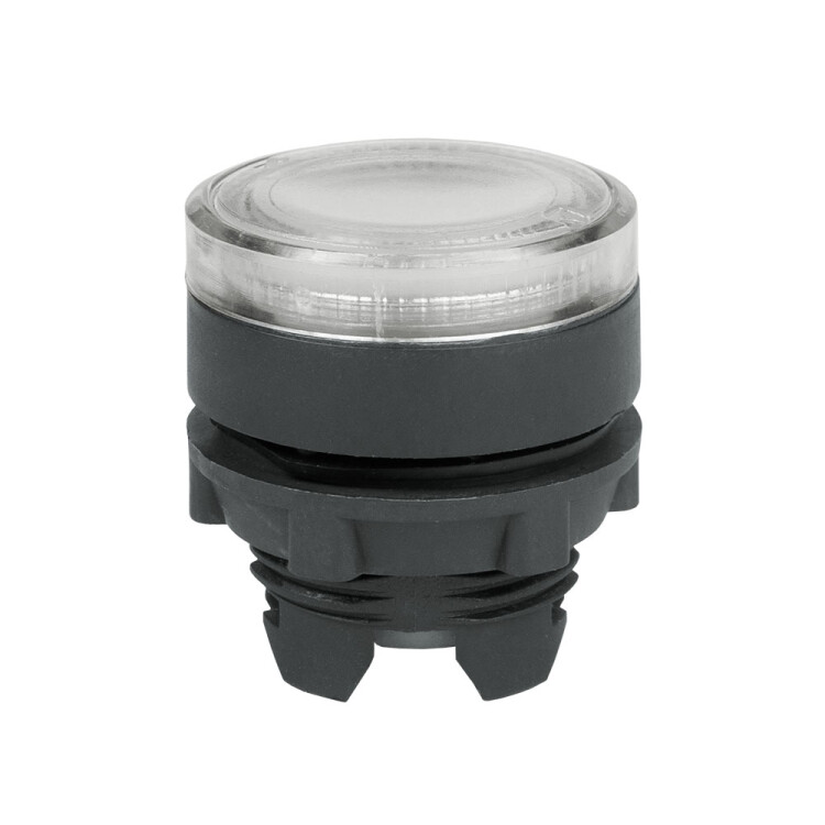 КЭАЗ Головка кнопки OptiSignal D22 A5-PL-1 с подсветкой белая пластик ZB5AW313. (332305) превью в интернет-магазине электрики Форум Электро в Москве