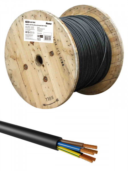 КГТП-ХЛ5х10-0,66ГОСТTDM (SQ0110-0079) превью в интернет-магазине электрики Форум Электро в Москве