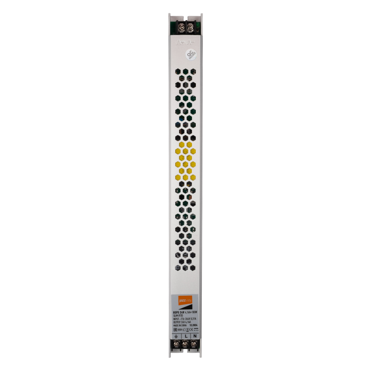 Jazzway Блок питания (драйвер) BSPS 24V 4,160A=100W IP20 SLIM 5 л.гар. (.5059900) превью в интернет-магазине электрики Форум Электро в Москве