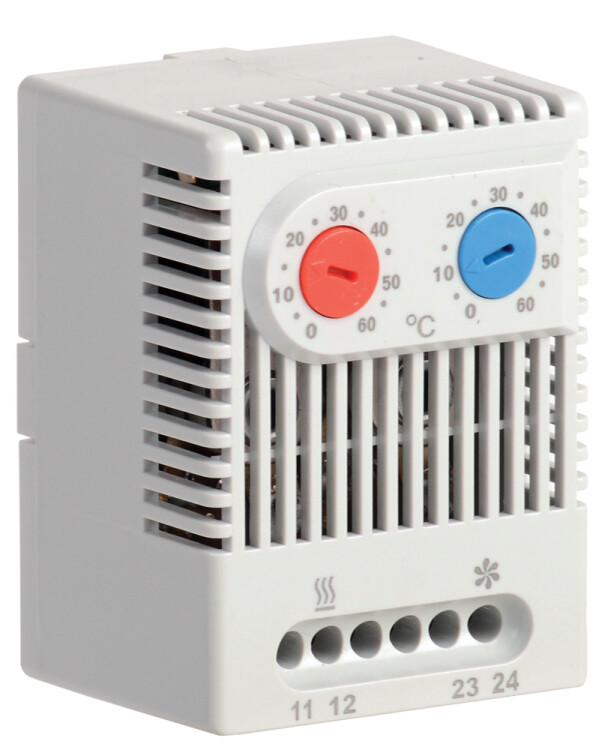IEK Термостат двухканальный от 0 до +60°C NO+NC (YCE-DTNO-NC-60) превью в интернет-магазине электрики Форум Электро в Москве