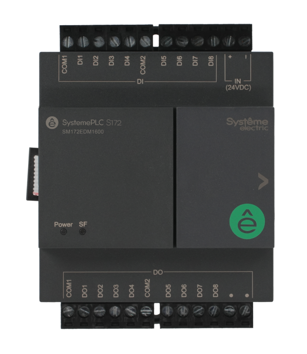 Systeme Electric Дискретный модуль ввода/вывода; 24 VDC; 16 IO: 8 DI, 8 DO (реле) (SM172EDM1600) превью в интернет-магазине электрики Форум Электро в Москве