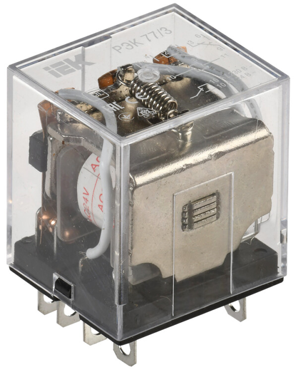 IEK ONI Реле РЭК77/3(LY3) 10А 24В АC (RRP10-3-10-024A) превью в интернет-магазине электрики Форум Электро в Москве IEK ONI Реле РЭК77/3(LY3) 10А 24В АC (RRP10-3-10-024A) превью в интернет-магазине электрики Форум Электро в Москве