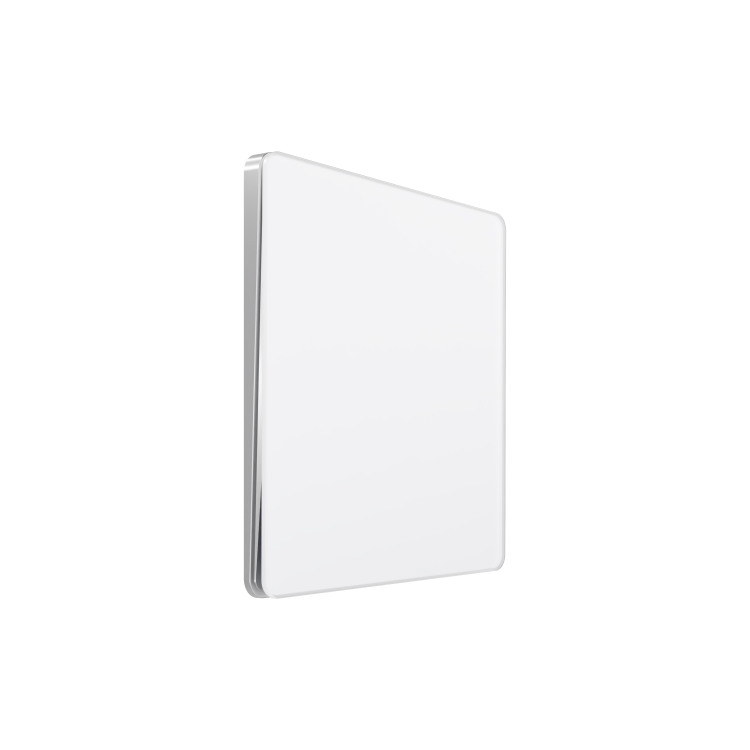 Картинка Systeme Electric Systeme Infinity Арктический лед Выключатель с самовозвратом 1-клавишный, 10А (FSE000115) в интернет-магазине Форум Электро в Москве