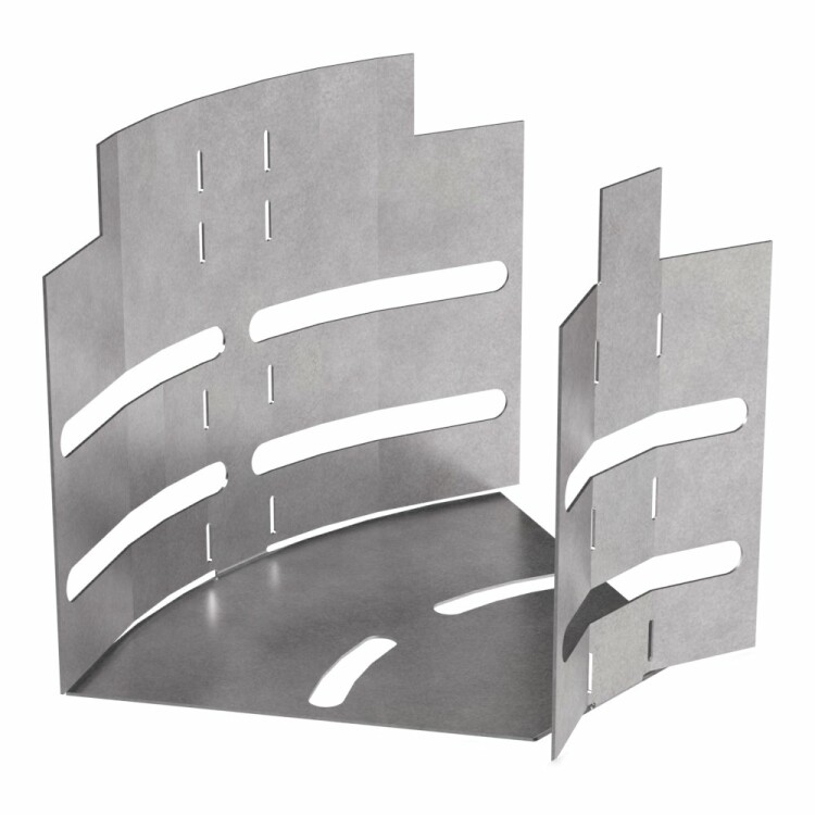 Промрукав Угол горизонтальный изменяемый 0-45 градусов Стандарт 100х100 (PR16.0984) превью в интернет-магазине электрики Форум Электро в Москве