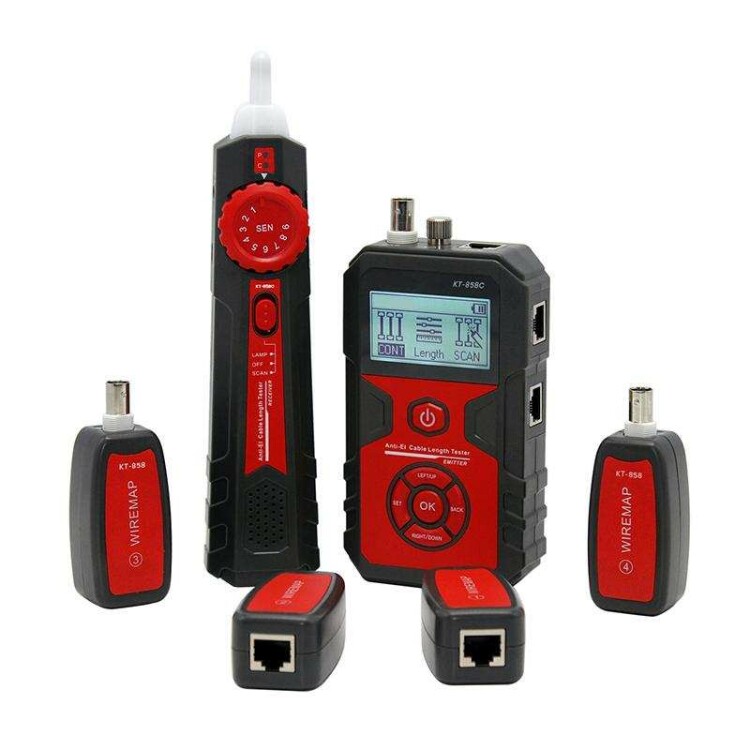 КВТ LAN-тестер кабельный с PoE КТ 858C серия PROLINE (86210) превью в интернет-магазине электрики Форум Электро в Москве