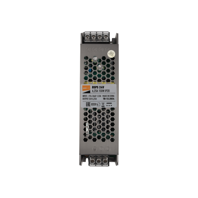 Блок питания (драйвер) BSPS 24V 6,25A=150W IP20 2 г.гар Jazzway (.5062207) превью в интернет-магазине электрики Форум Электро в Москве