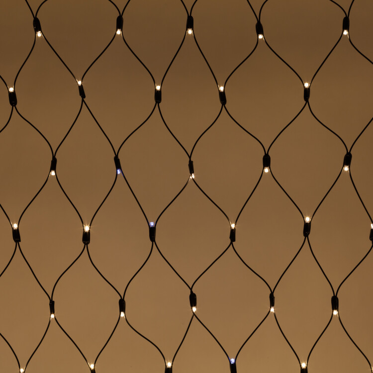 ЭРА Гирлянда ERAPS-SKW2 светодиодная новогодняя сеть 3x2 м тёплый белый свет 300 LED черный каучук (Б0051898) превью в интернет-магазине электрики Форум Электро в Москве