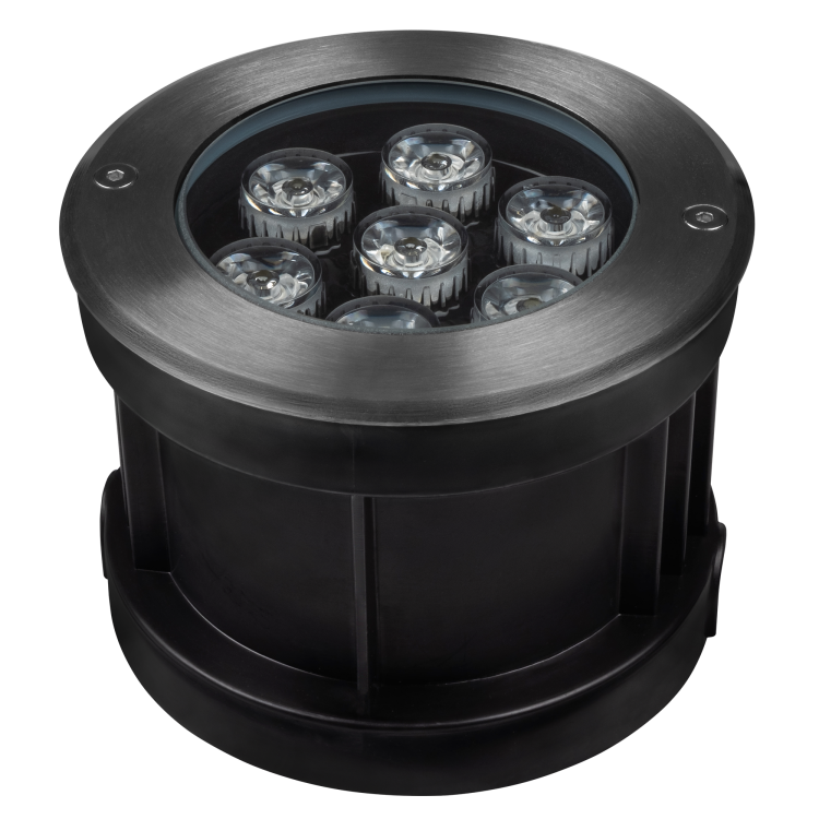 Jazzway Светильник PGR R130 7W 4000K 30° Сhrome (грунтовый встраиваемый) IP65 (.5006607A) превью в интернет-магазине электрики Форум Электро в Москве