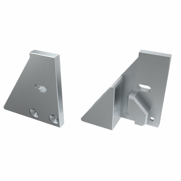 Arlight Заглушка для ALM-GLASS-6 с опорой левая с отверстием (Металл) (026730) превью в интернет-магазине электрики Форум Электро в Москве