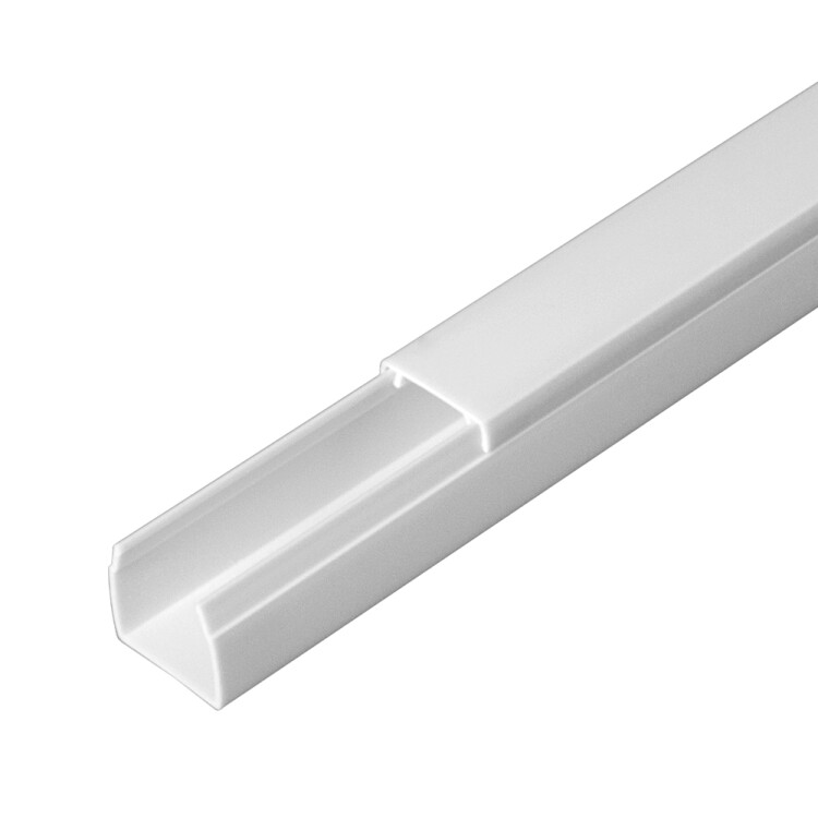 Кабель-канал белый 2-й замок в п/э 16х16 (84 м/уп) (PR03.0048) превью в интернет-магазине электрики Форум Электро в Москве