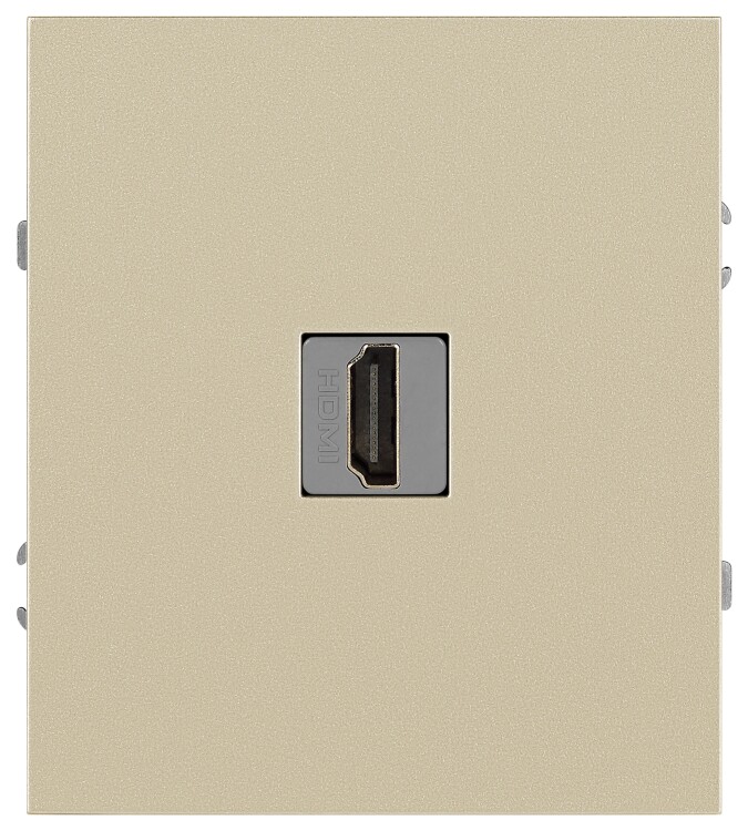 Картинка ЭРА Arktik Розетка 16-3114-04 HDMI шампань (Б0070507) в интернет-магазине Форум Электро в Москве