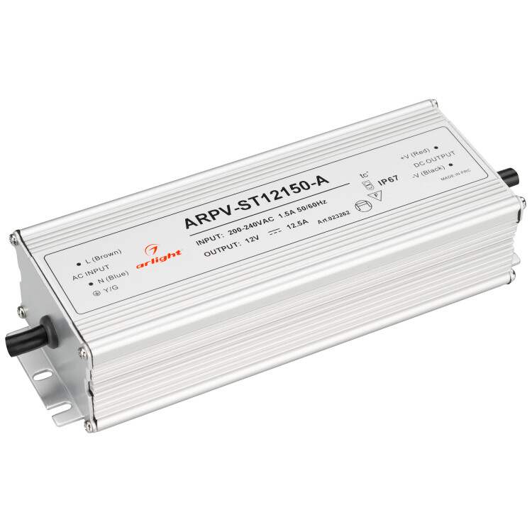 Arlight Блок питания ARPV-ST12150-A (12V, 12.5A, 150W) (023262) превью в интернет-магазине электрики Форум Электро в Москве Arlight Блок питания ARPV-ST12150-A (12V, 12.5A, 150W) (023262) превью в интернет-магазине электрики Форум Электро в Москве