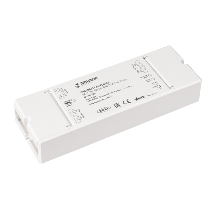 Arlight INTELLIGENTIGHT Усилитель DALI-101-82-SH-DT6/DT8-SUF White (230V) (I-) (050583) превью в интернет-магазине электрики Форум Электро в Москве