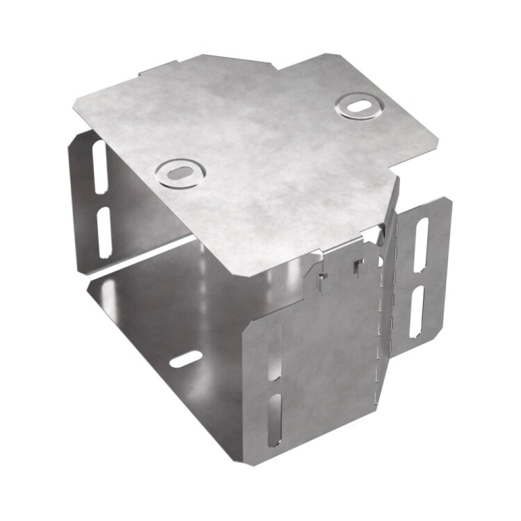 Промрукав Переходник симметричный с крышкой Стандарт 150х100х100 (PR16.0470) превью в интернет-магазине электрики Форум Электро в Москве