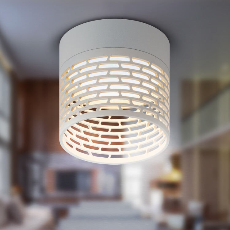 ЭРА Светильник настенно-потолочный спот OL53 WH под лампу GX53 белый IP20 (Б0061189) превью в интернет-магазине электрики Форум Электро в Москве