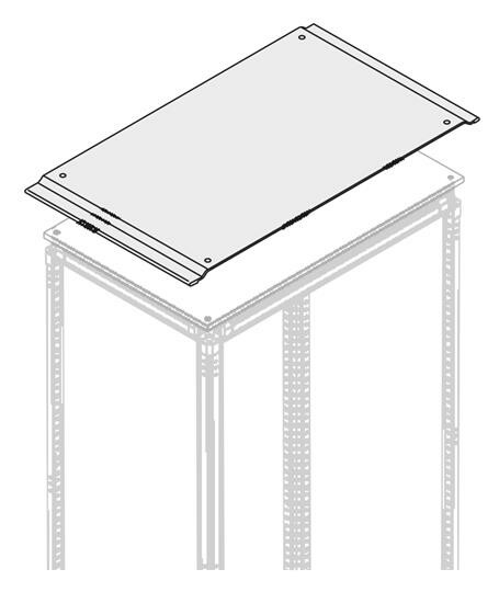 ABB Панель верхняя IP31/IP41 W=400мм D=500мм