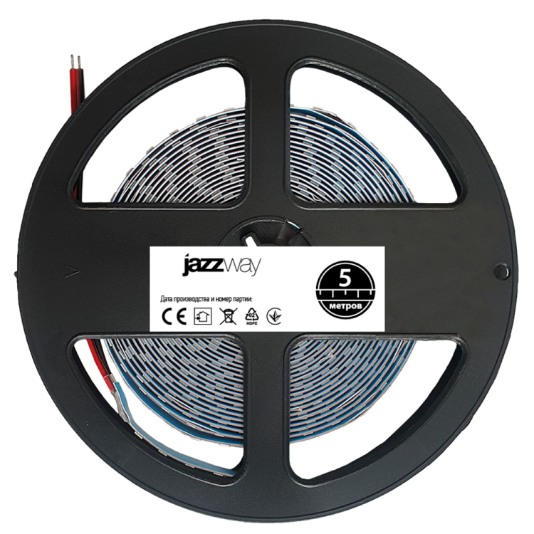 Jazzway Лента PLS PRO 2835/168-24V - 4000K влагозащитный IP65 5m (.5037540) превью в интернет-магазине электрики Форум Электро в Москве