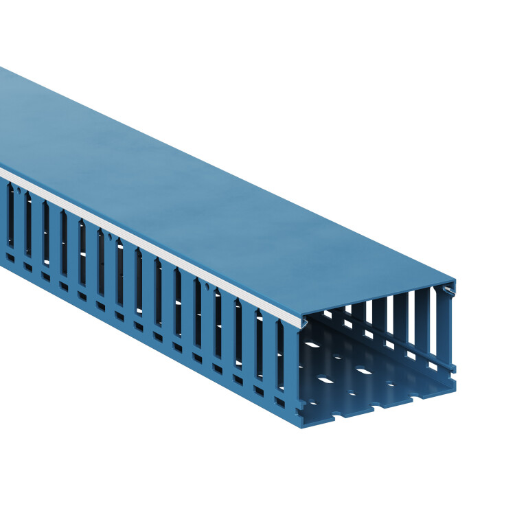 DKC Короб перфорированный, синий RL12 100x60 (00240RL) превью в интернет-магазине электрики Форум Электро в Москве