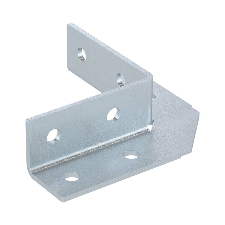 DKC Уголок крепежный 90 градусов, двухлучевой, 8 отверстий, горячецинкованный (BMD1502HDZ) превью в интернет-магазине электрики Форум Электро в Москве