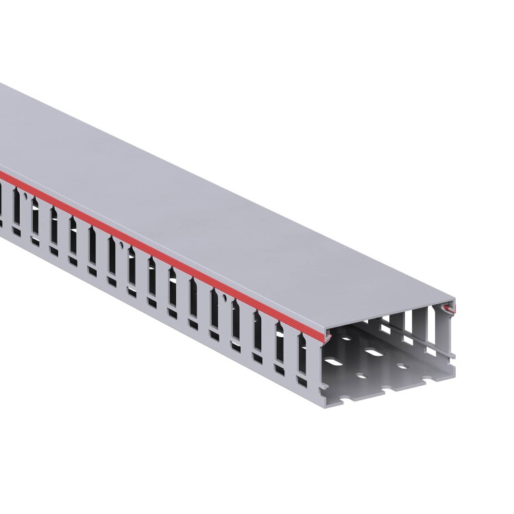DKC Короб перфорированный, серый RL12 80x40 (00163RL) превью в интернет-магазине электрики Форум Электро в Москве