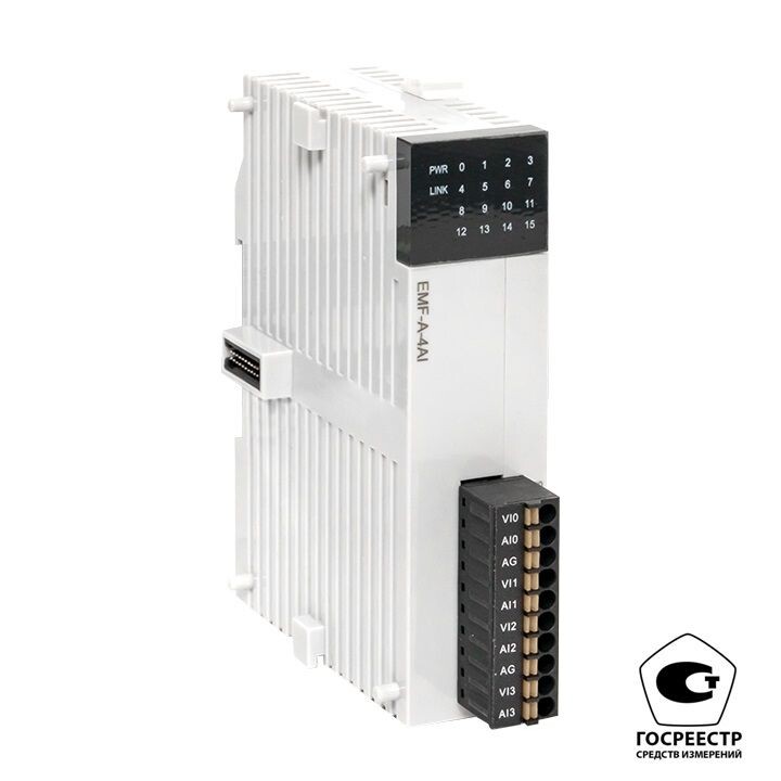 EKF Модуль аналогового ввода EMF 4 PRO-Logic (с поверкой) (EMF-A-4AI-V) превью в интернет-магазине электрики Форум Электро в Москве