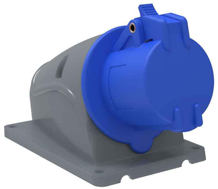 IEK Розетка стационарная ССИ-113 16А-6ч/200-250В 2Р+РЕ IP44 MAGNUM (PSN11-016-3) превью в интернет-магазине электрики Форум Электро в Москве