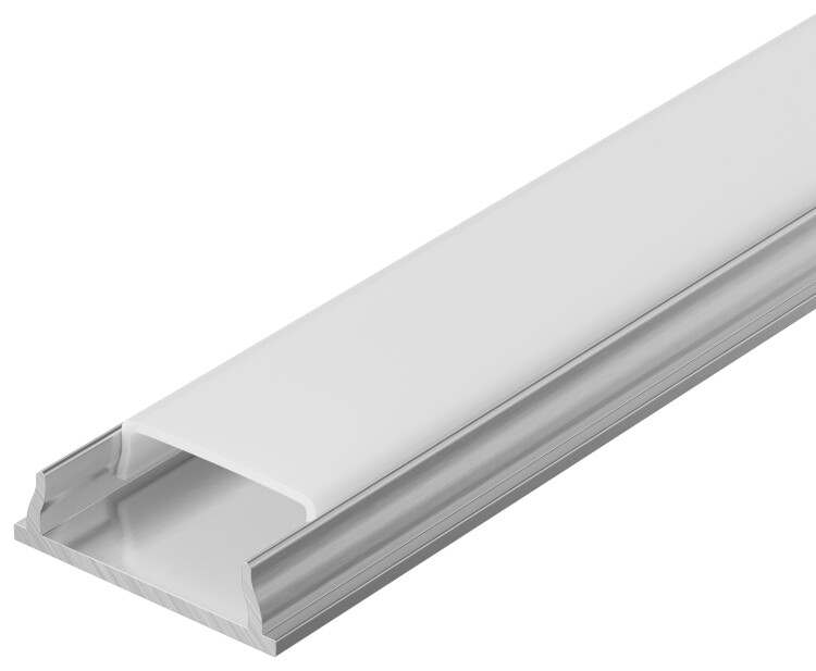 Профиль алюм. для LED ленты 1606 накл. гибк. 2м к-т опал IEK (LSADD1606-SET1-2-G1-1-12) превью в интернет-магазине электрики Форум Электро в Москве